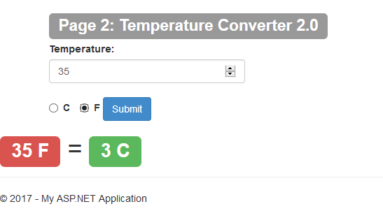 Temperature Coverter 2.0